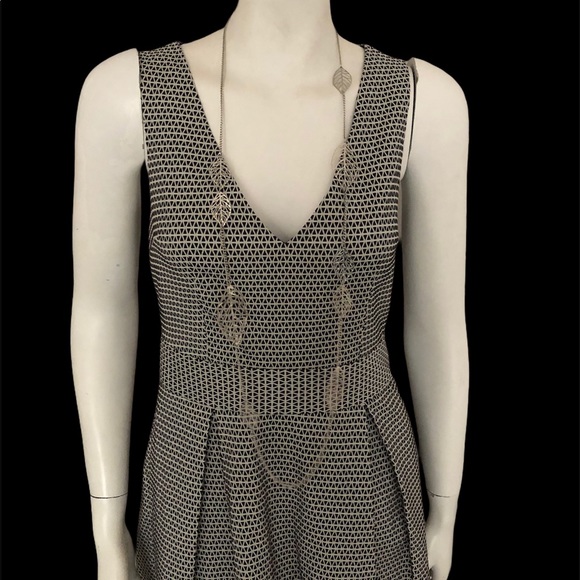 Simon’s Icone Montreal fitted a line houndstooth dress xs pockets - Picture 7 of 7